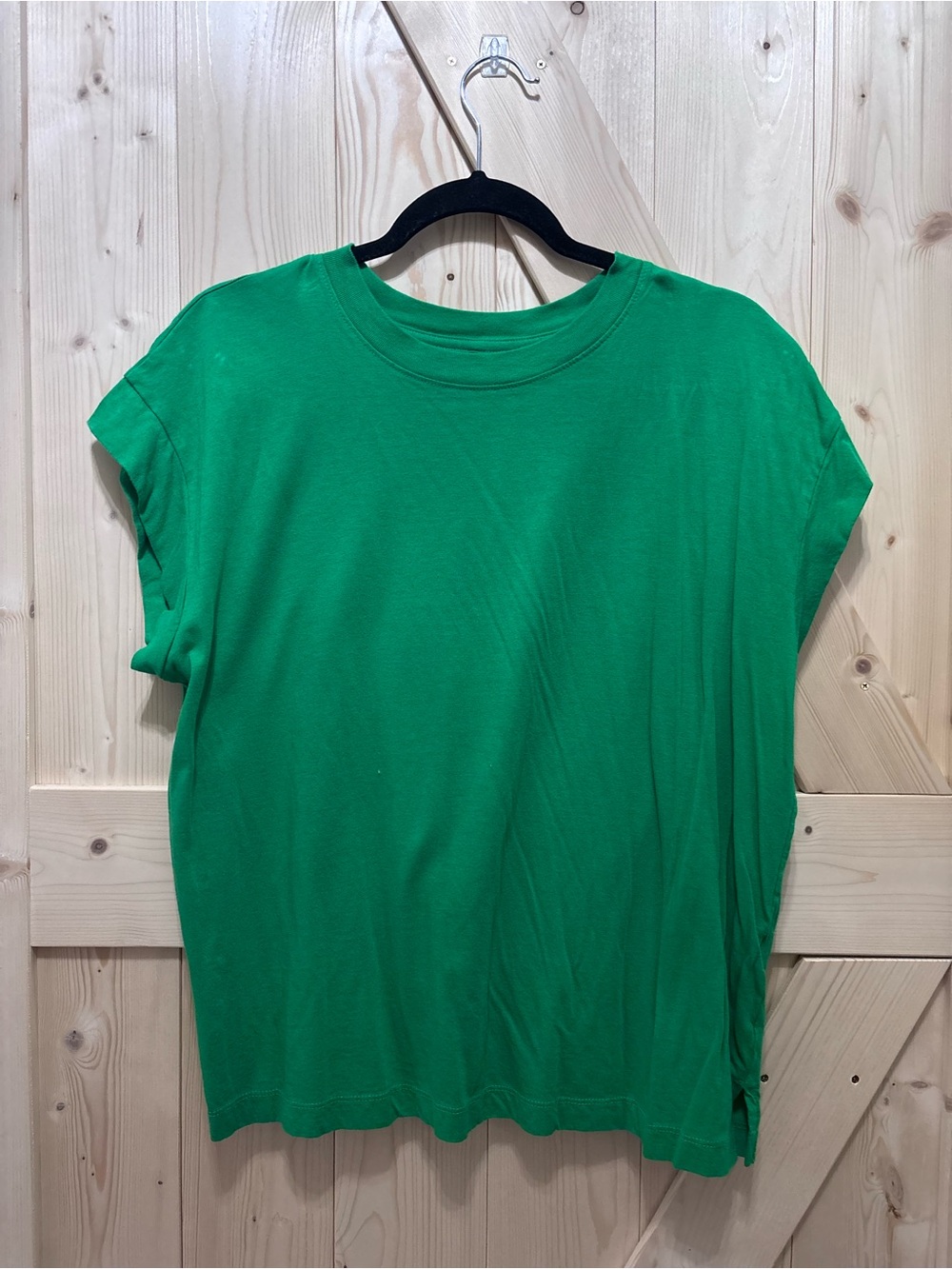 A New Day-Women's Green Crewneck Tee-Large new, never worn